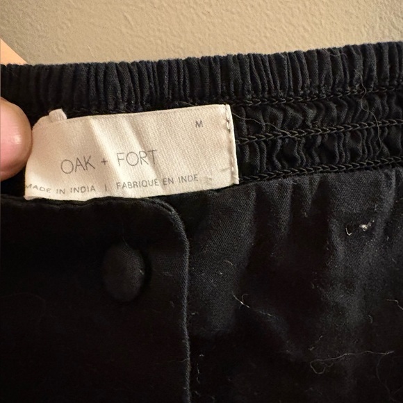 Oak+Fort Black Women's Top - Picture 3 of 3